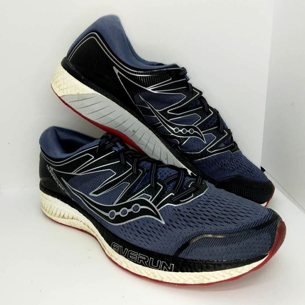 Saucony Hurrica ISO5 Everun Men's Pre-owned Blue Running Sneakers - sz. 11 1/2